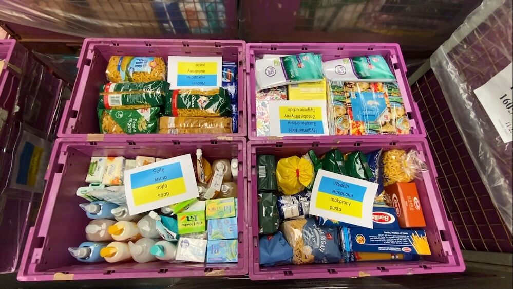 lieferung-spenden in Ukraine