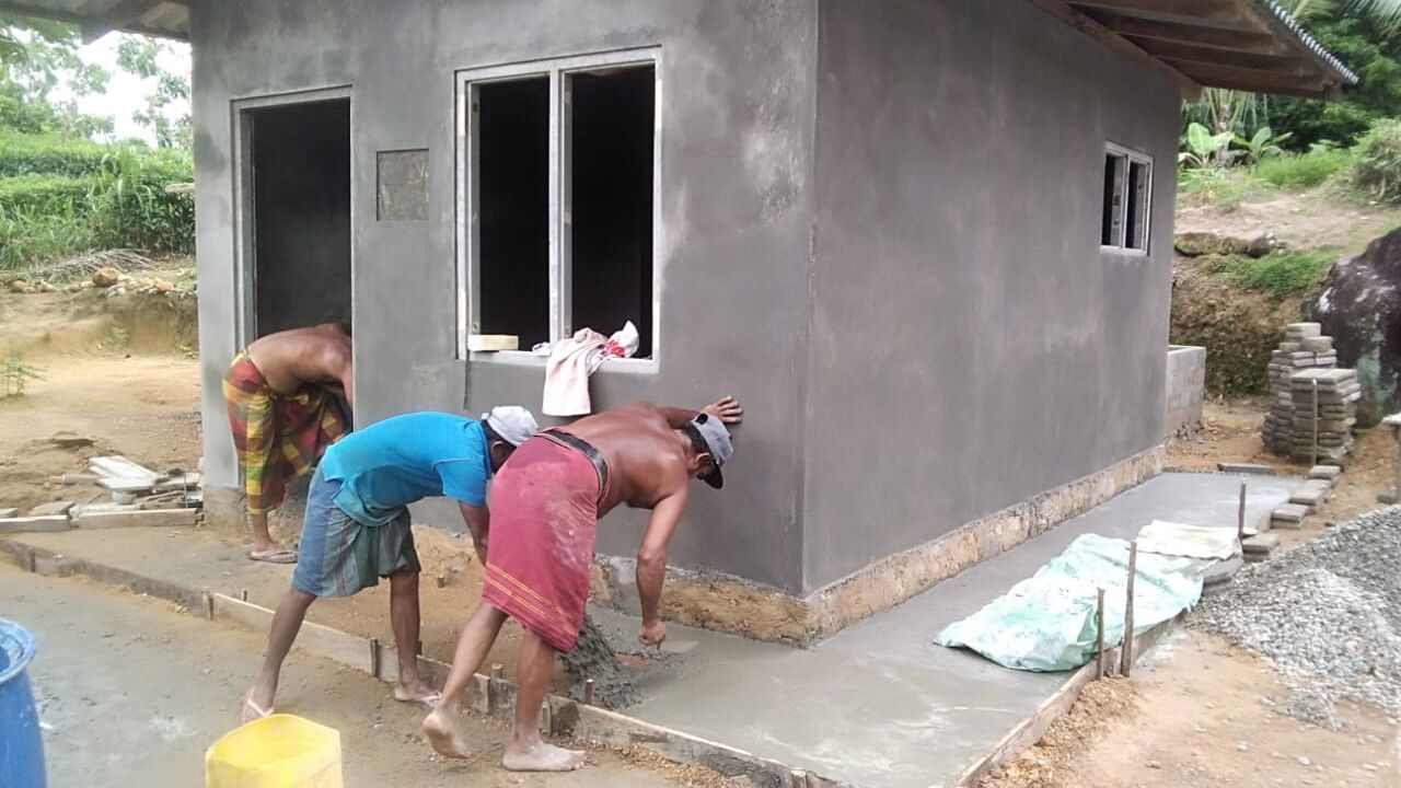 Sri Lanka Hausbau