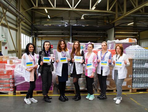 lieferung-spenden in Ukraine