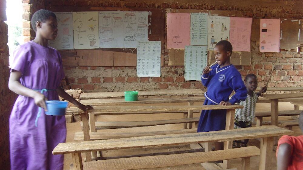 Grundschule in Uganda, 2013
