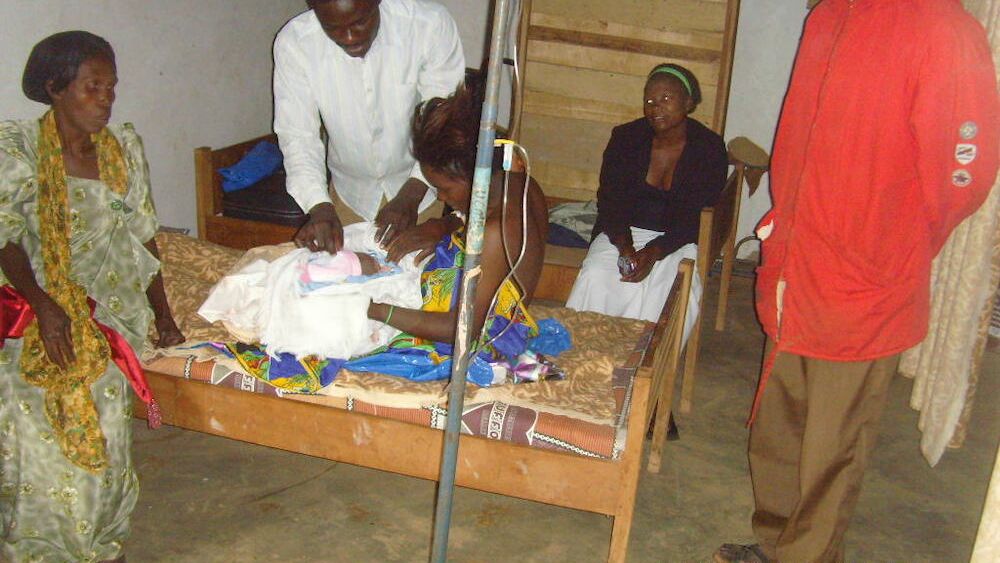 Uganda Entbindungsstation, 2003