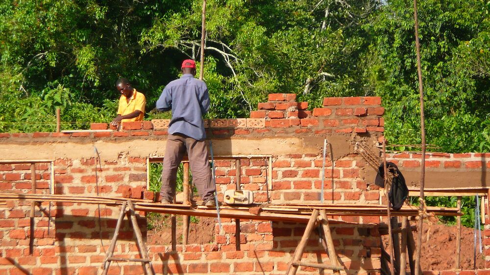 Uganda 2010 Gebäude