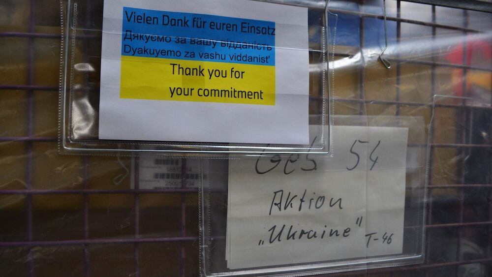 lieferung-spenden in Ukraine