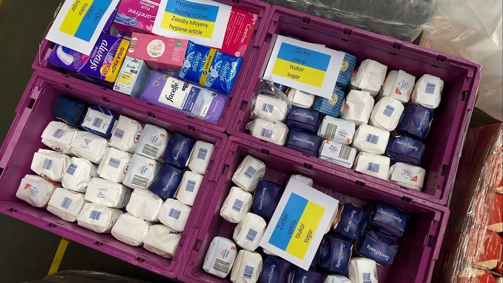 lieferung-spenden in Ukraine