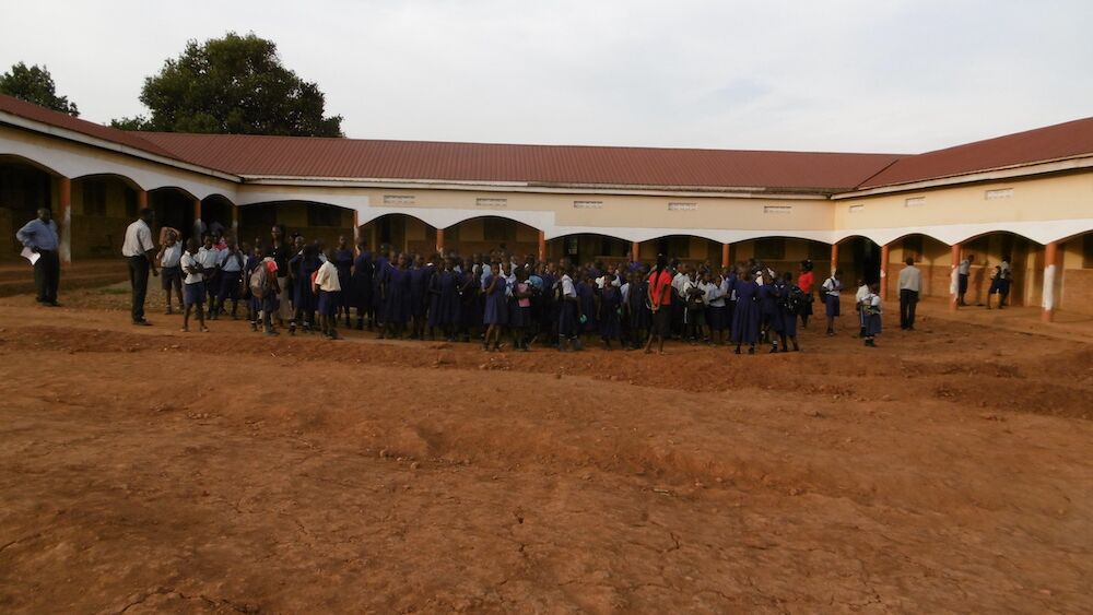 Grundschule Rohbau in Uganda, 2012